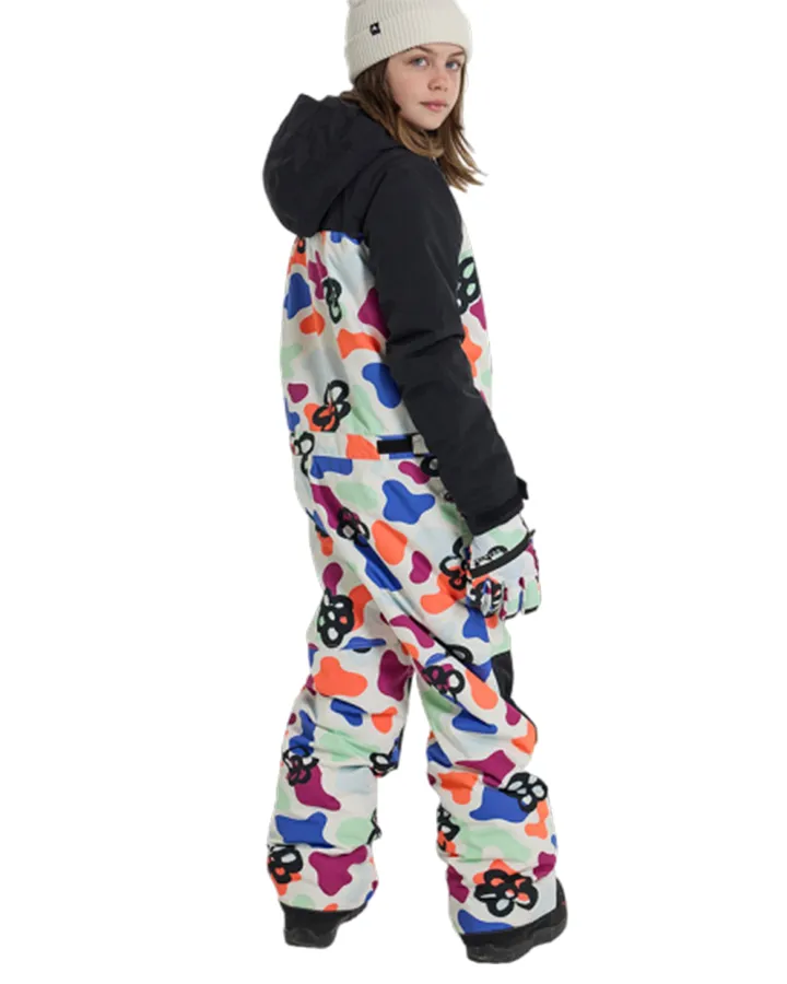 Burton Kids One Piece - True Black/Flora Mirage - 2023