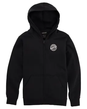 Burton Kids' Westdale Full-Zip Hoodie - True Black