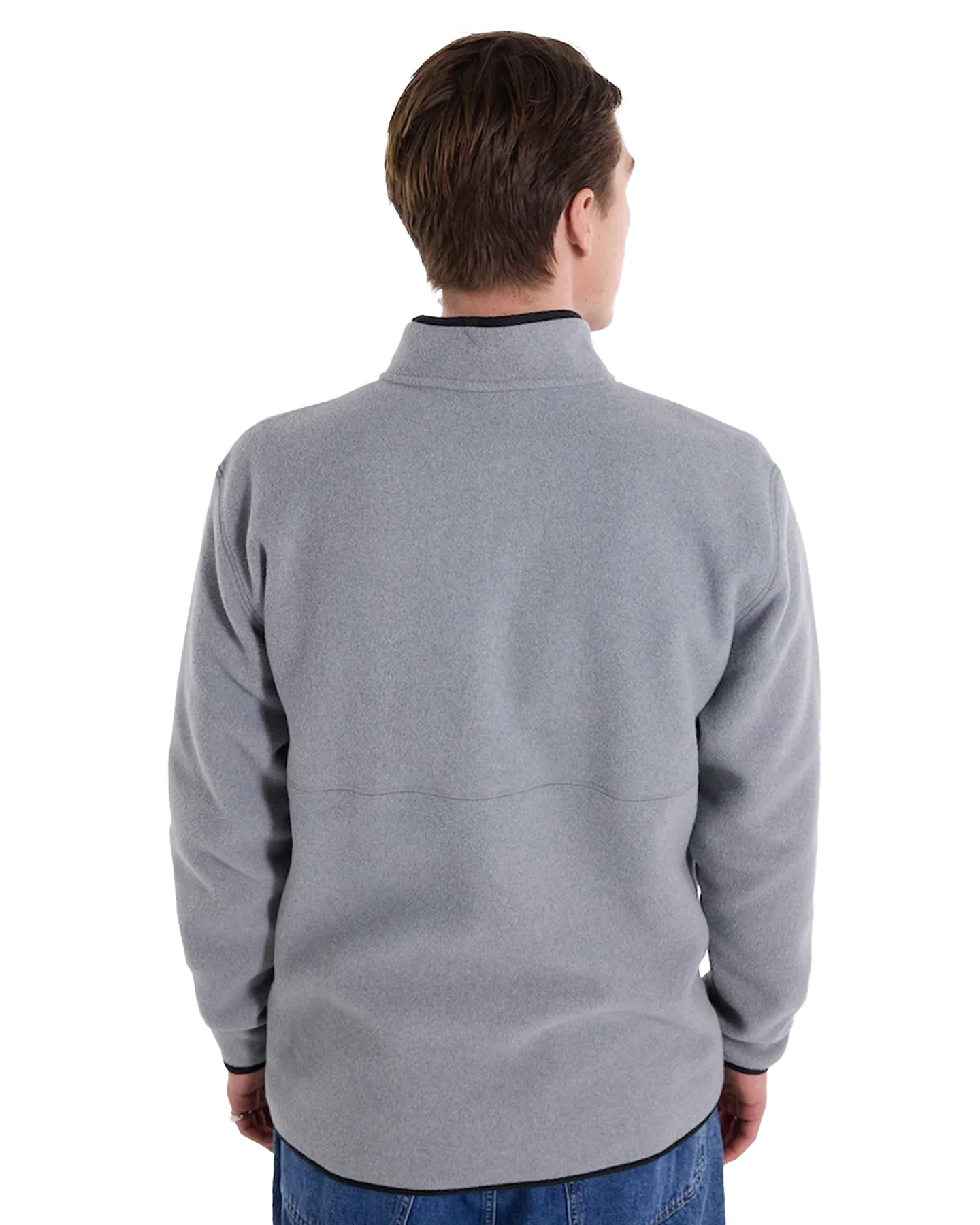 Burton Men's Cinder Fleece Pullover - Gray Heather