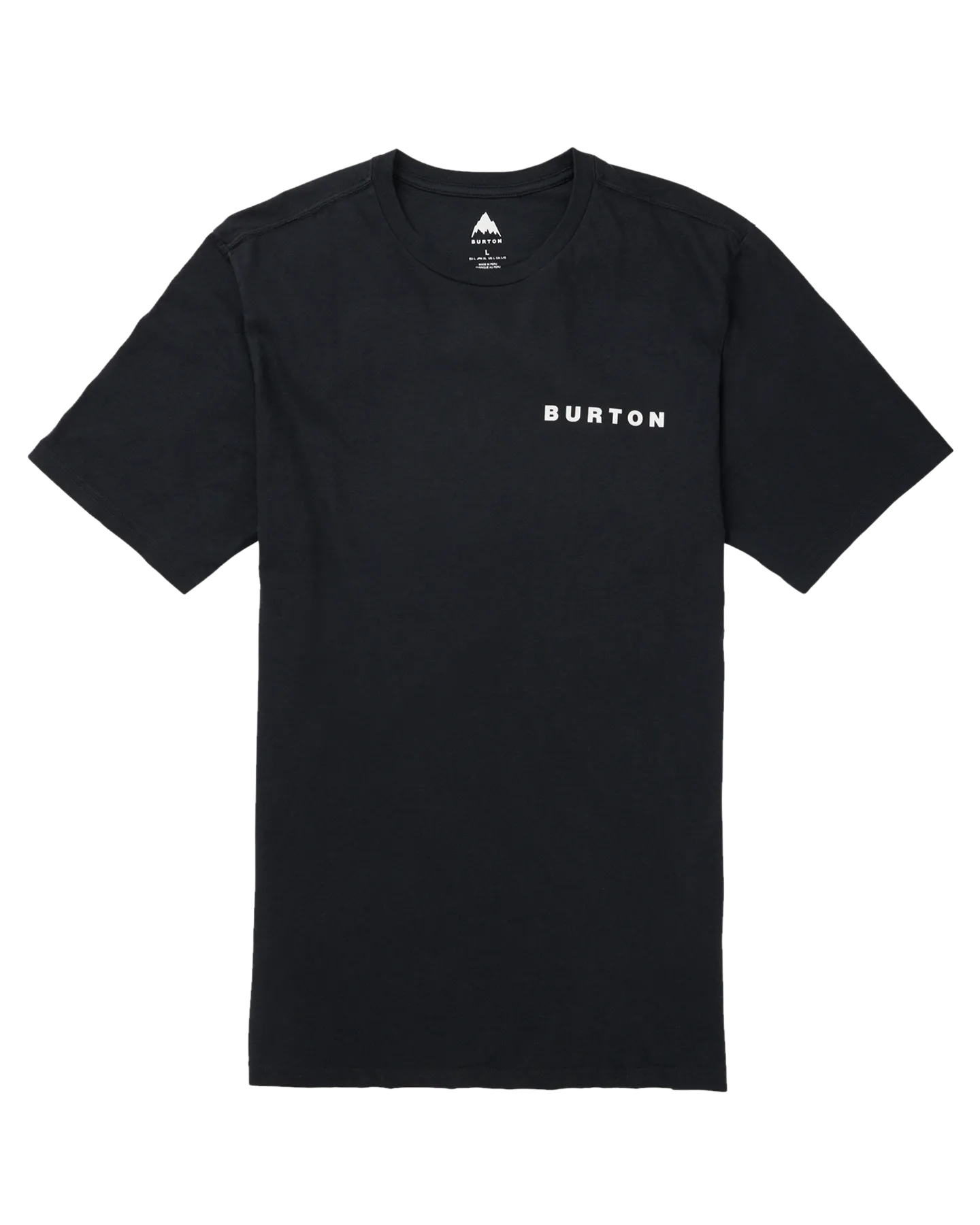 Burton Men's Flight Attendant 24 Short Sleeve T-Shirt - True Black