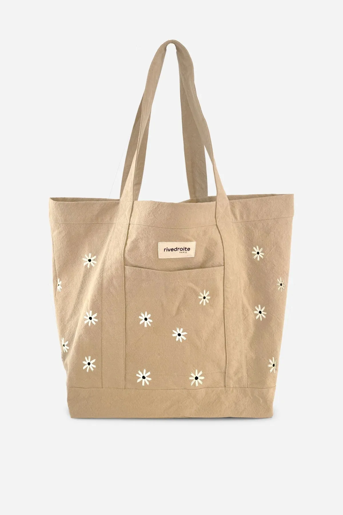 Buy online Rivedroit Amelot Tote Bag Beige Daisy | Steranko Manchester