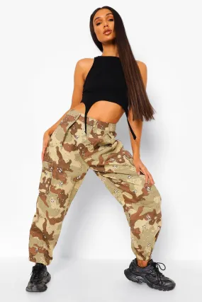 Camo Pocket Cargo Pants