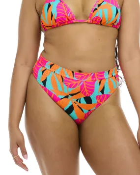 Canopy Marlee High-Waist Bikini Bottom - Canopy