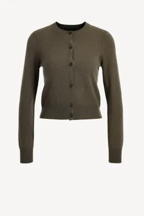 Cardigan March in Dark Moss