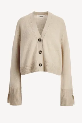 Cardigan Paix in Beige