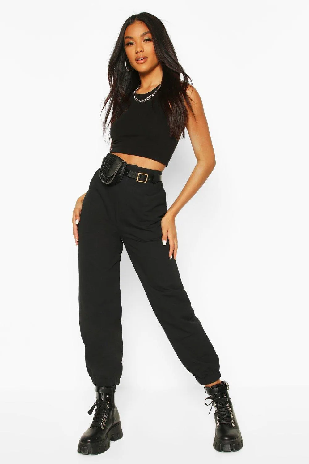 Cargo Pants With Belt