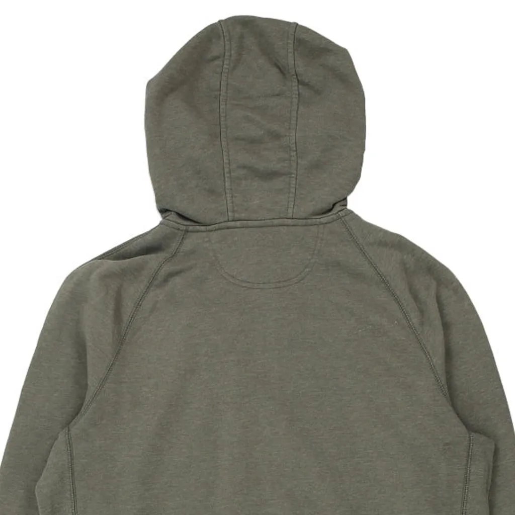 Carhartt Hoodie - Large Khaki Cotton Blend