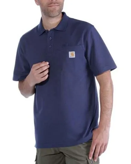 Carhartt Pocket Polo Shirt: Moss: XS