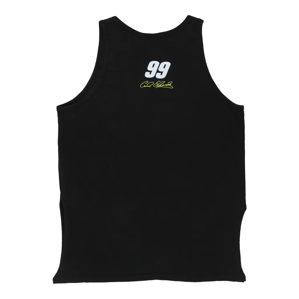 Carl Edwards Anvil Nascar Vest - Medium Black Cotton