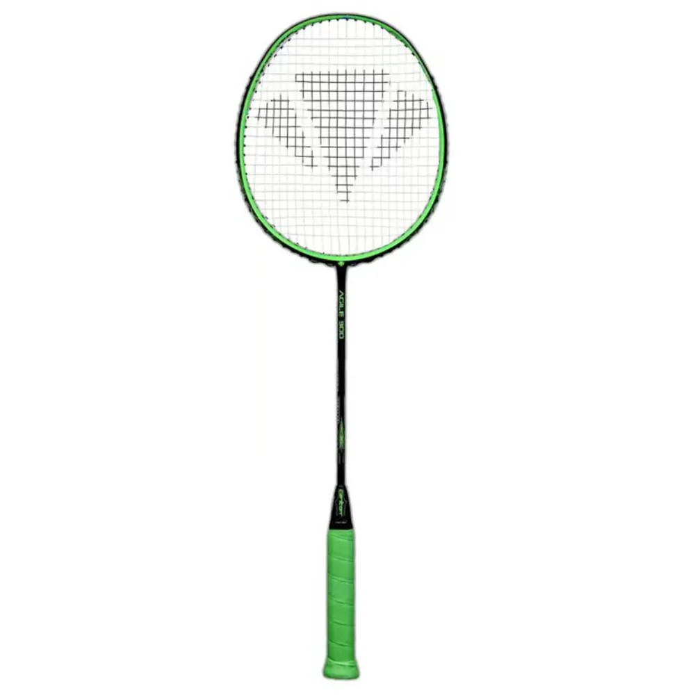 CARLTON Agile 300 Strung Badminton Racquet (Green/Black)
