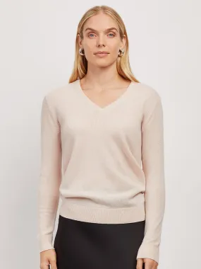 Cashmere V-Neck Willow Sweater