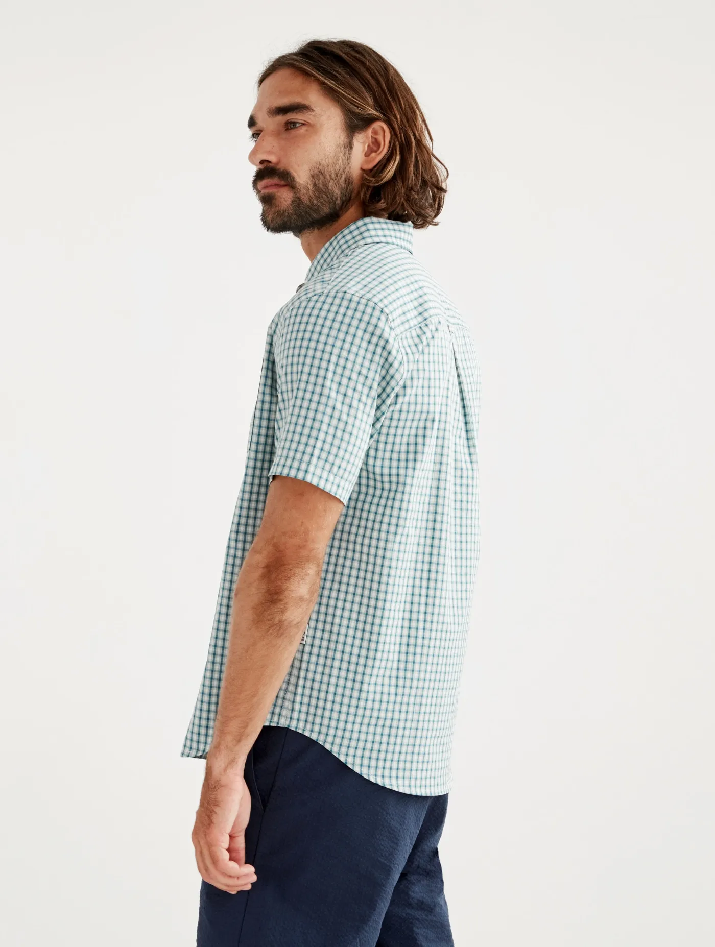 Checked Short Sleeve Shirt