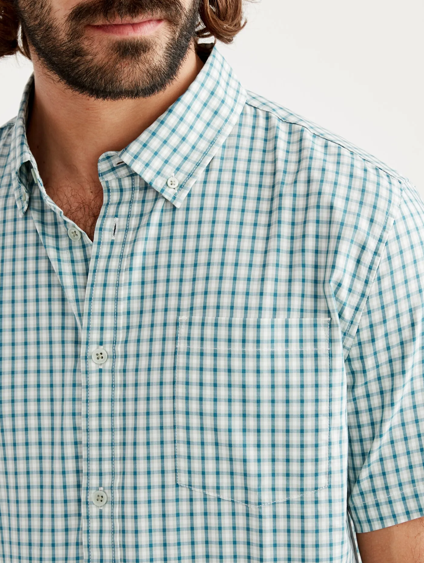 Checked Short Sleeve Shirt