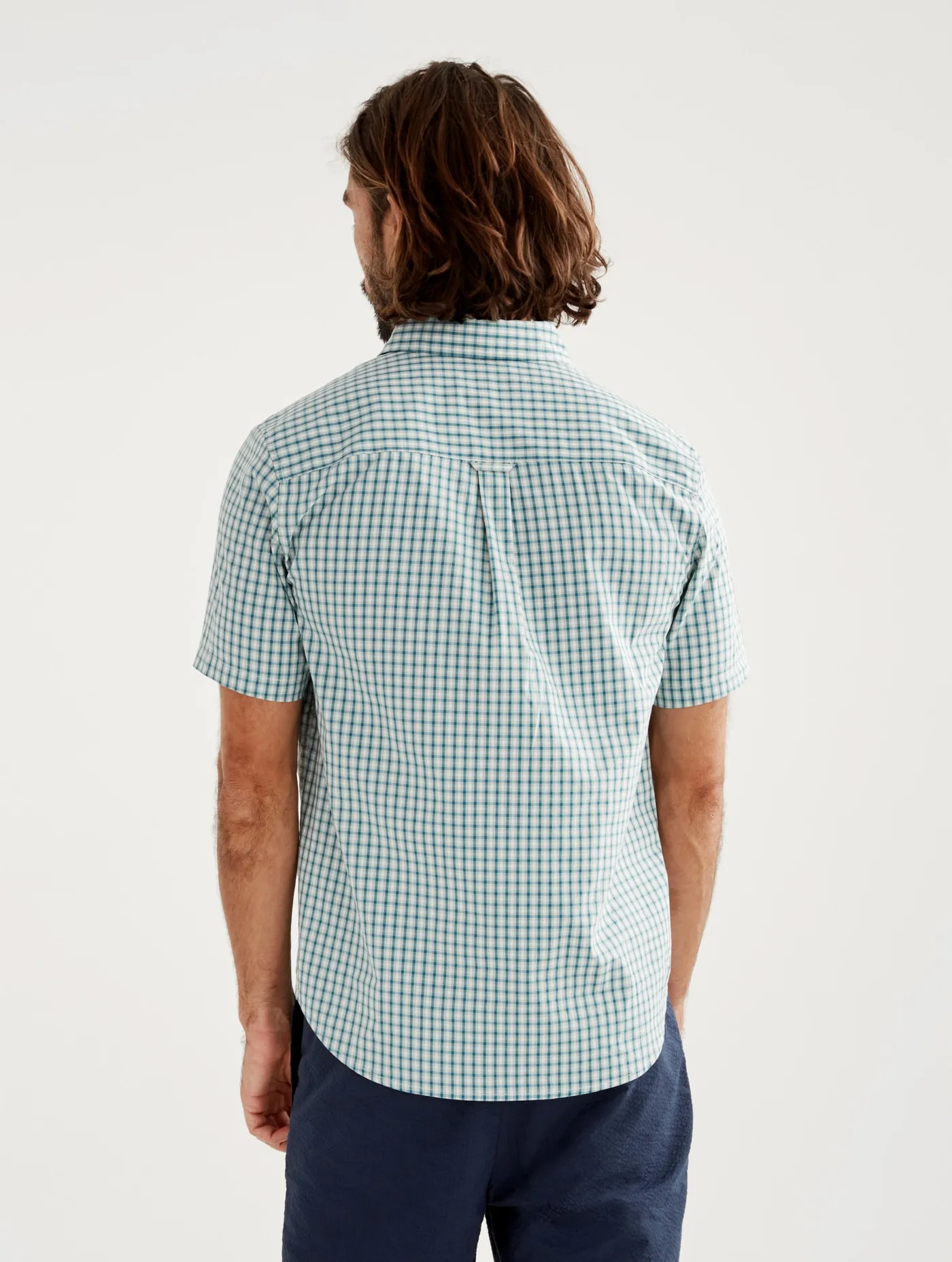 Checked Short Sleeve Shirt