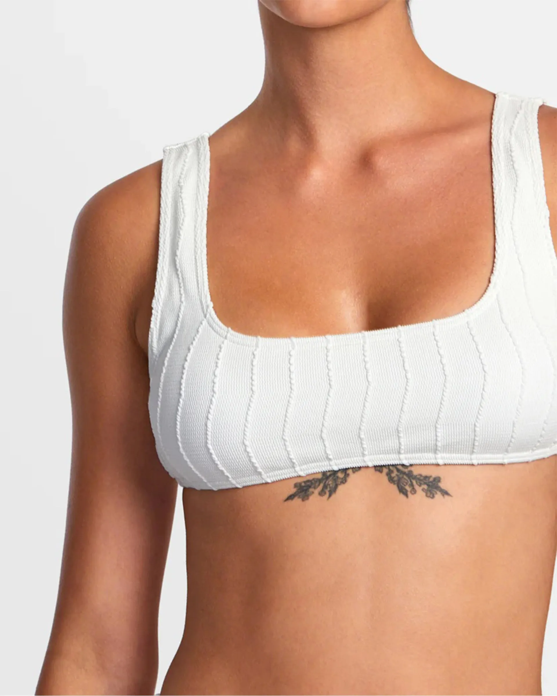 Chevy Grooves Laceback Bralette Bikini Top