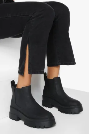 Chunky Ankle Chelsea Boots