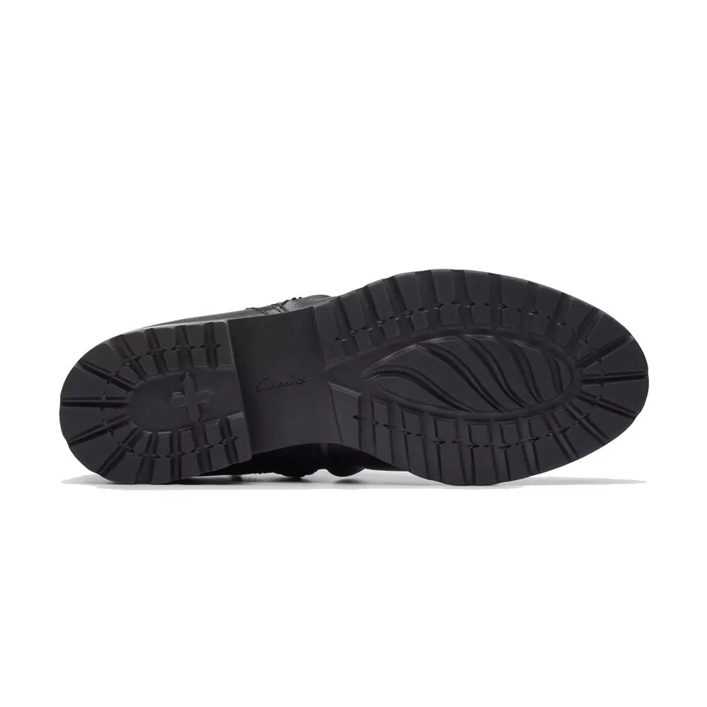 CLARKS ASPRA WALK BLACK - WOMENS