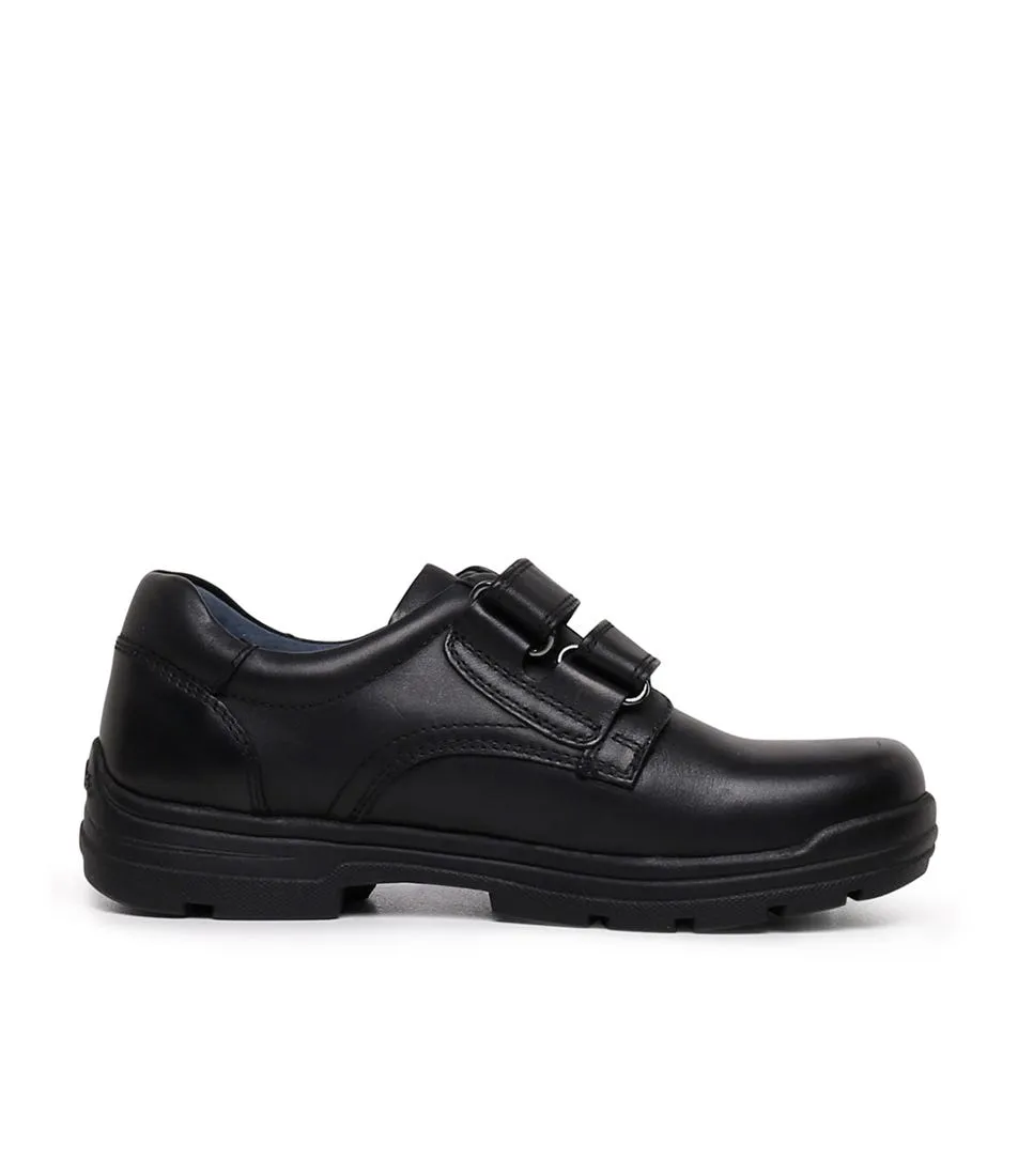 CLARKS Monitor Jnr E Vel Black