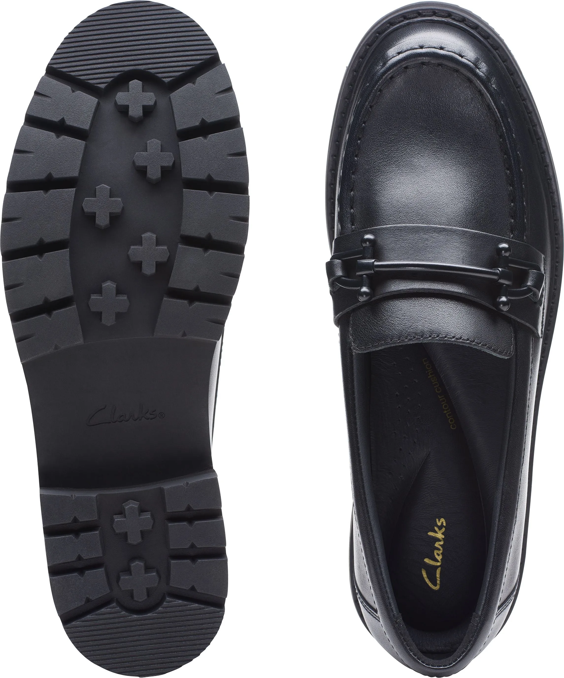 Clarks Orianna Bit Black Leather