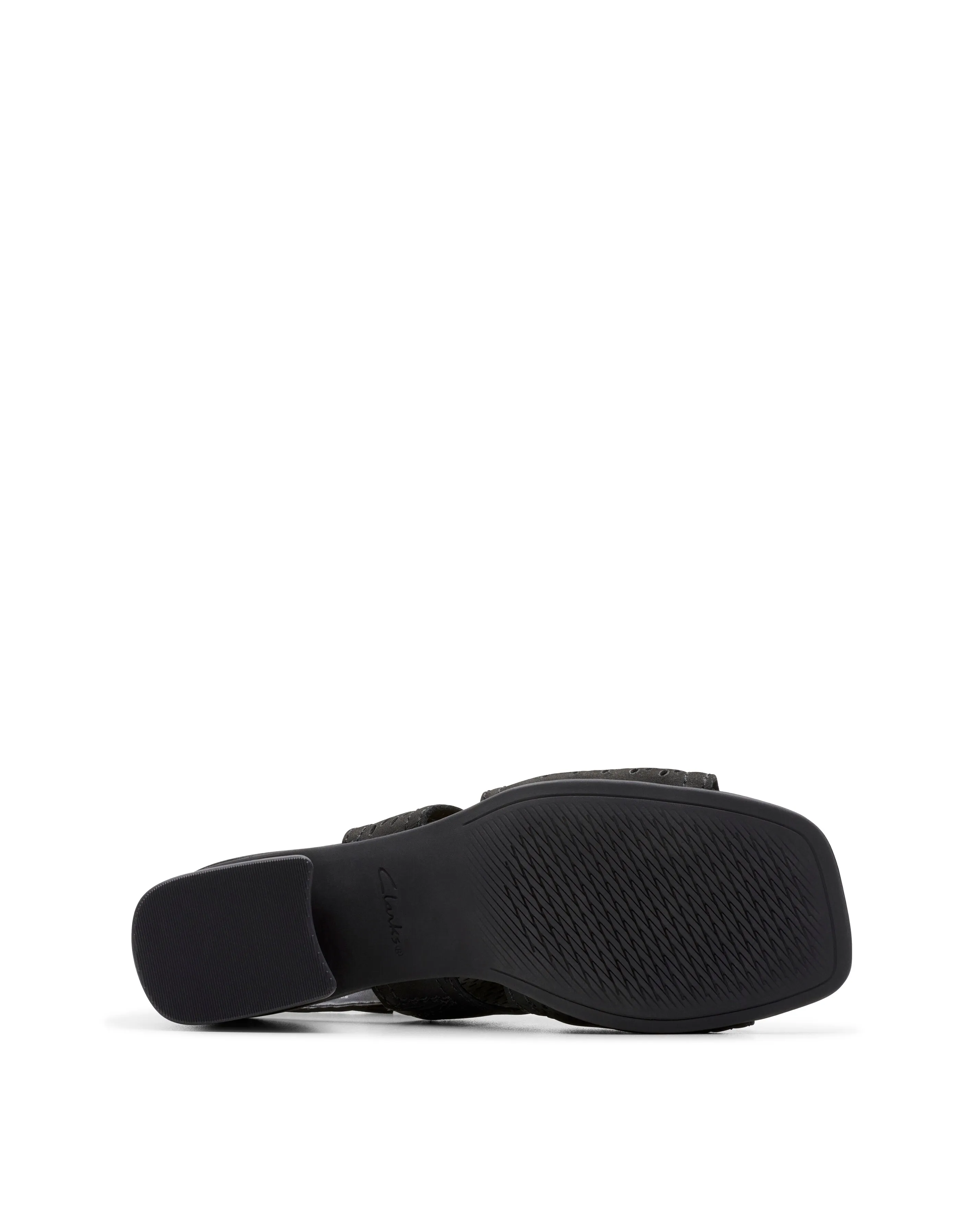 Clarks Siara 65 Suede Heeled Sandal Standard Fit | Simply Be