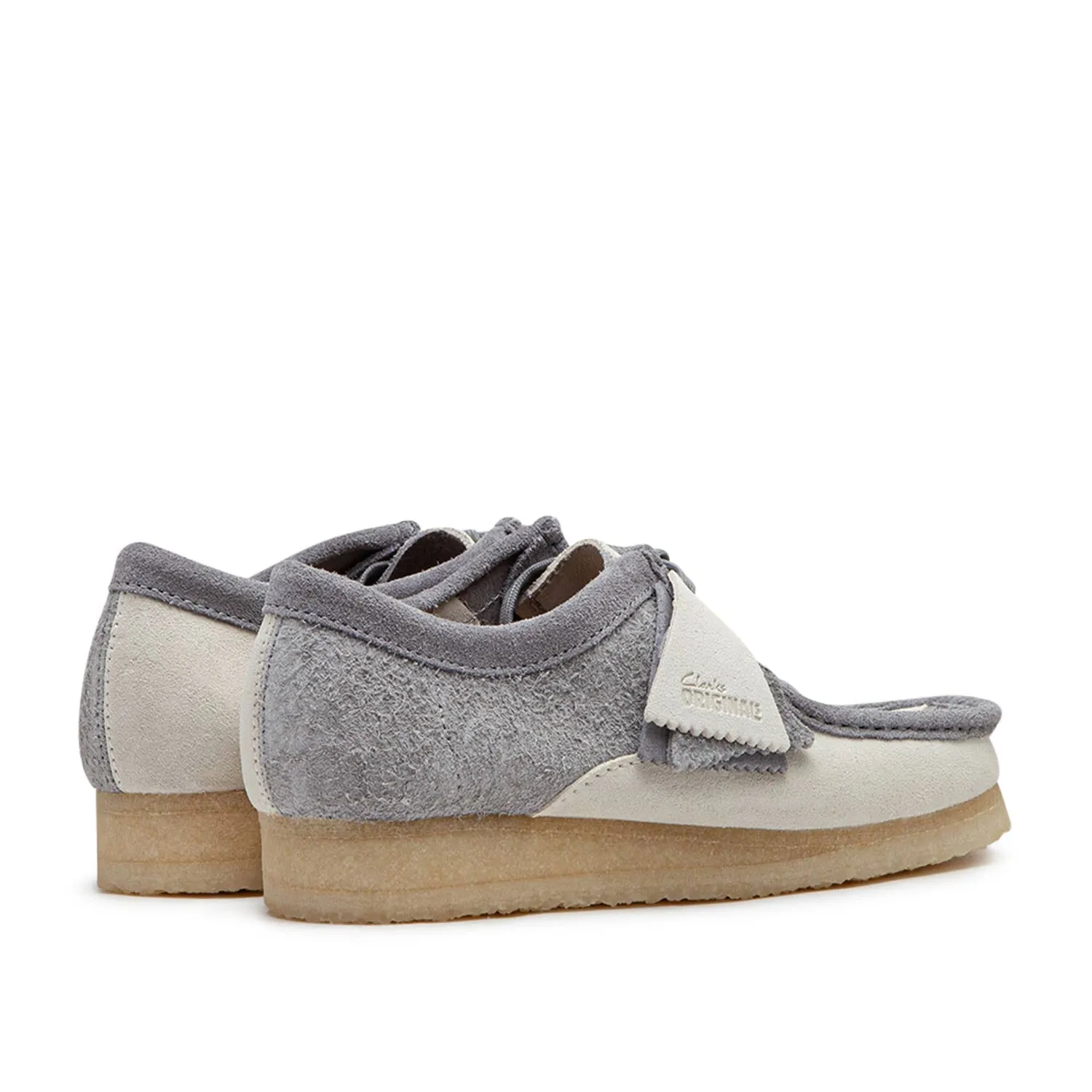 Clarks Wallabee (Grey / Off White)