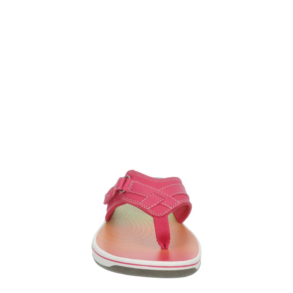 CLARKS  WOMENS BREEZE SEA FLIP FLOP SANDAL