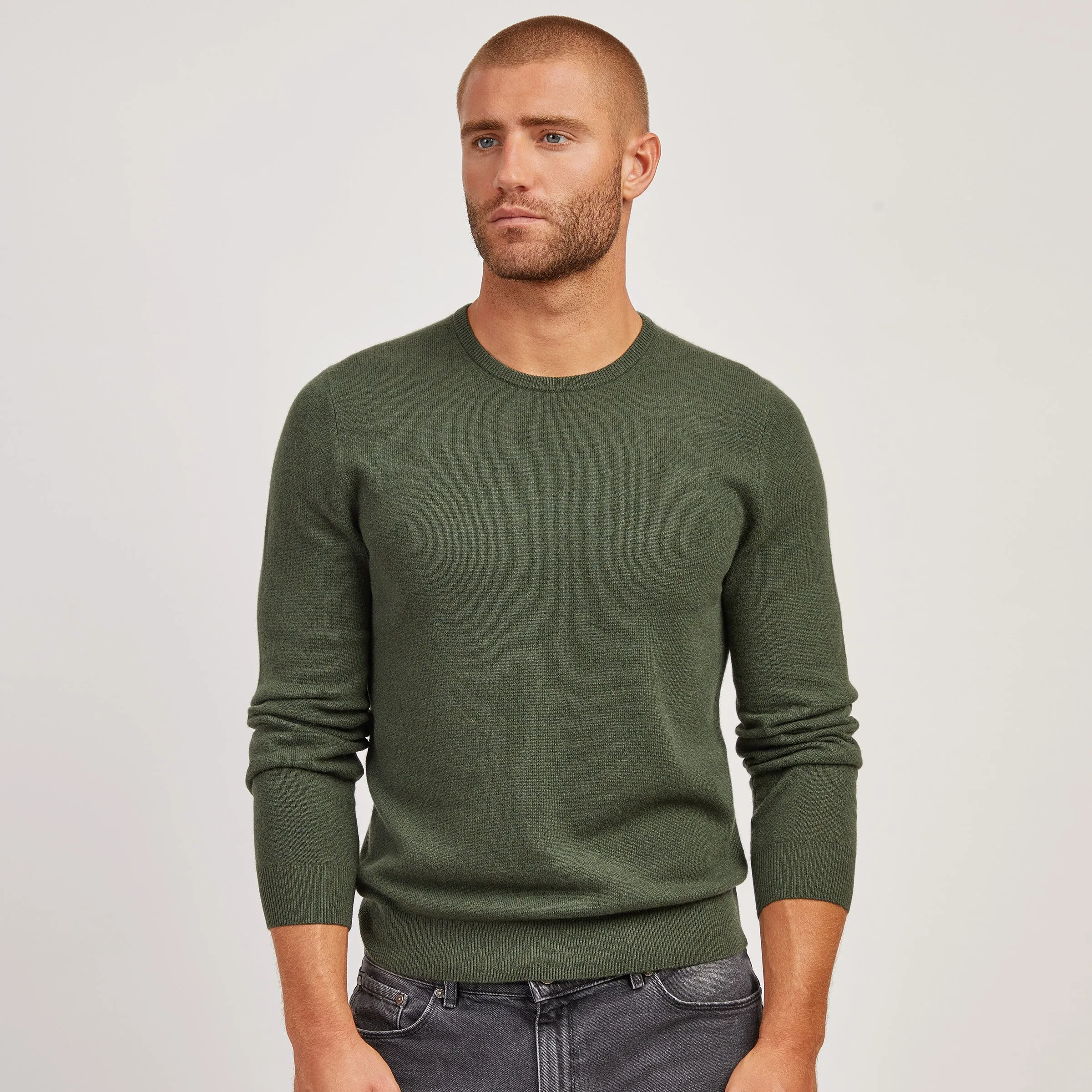 Classic Cashmere Crew Bergen Sweater