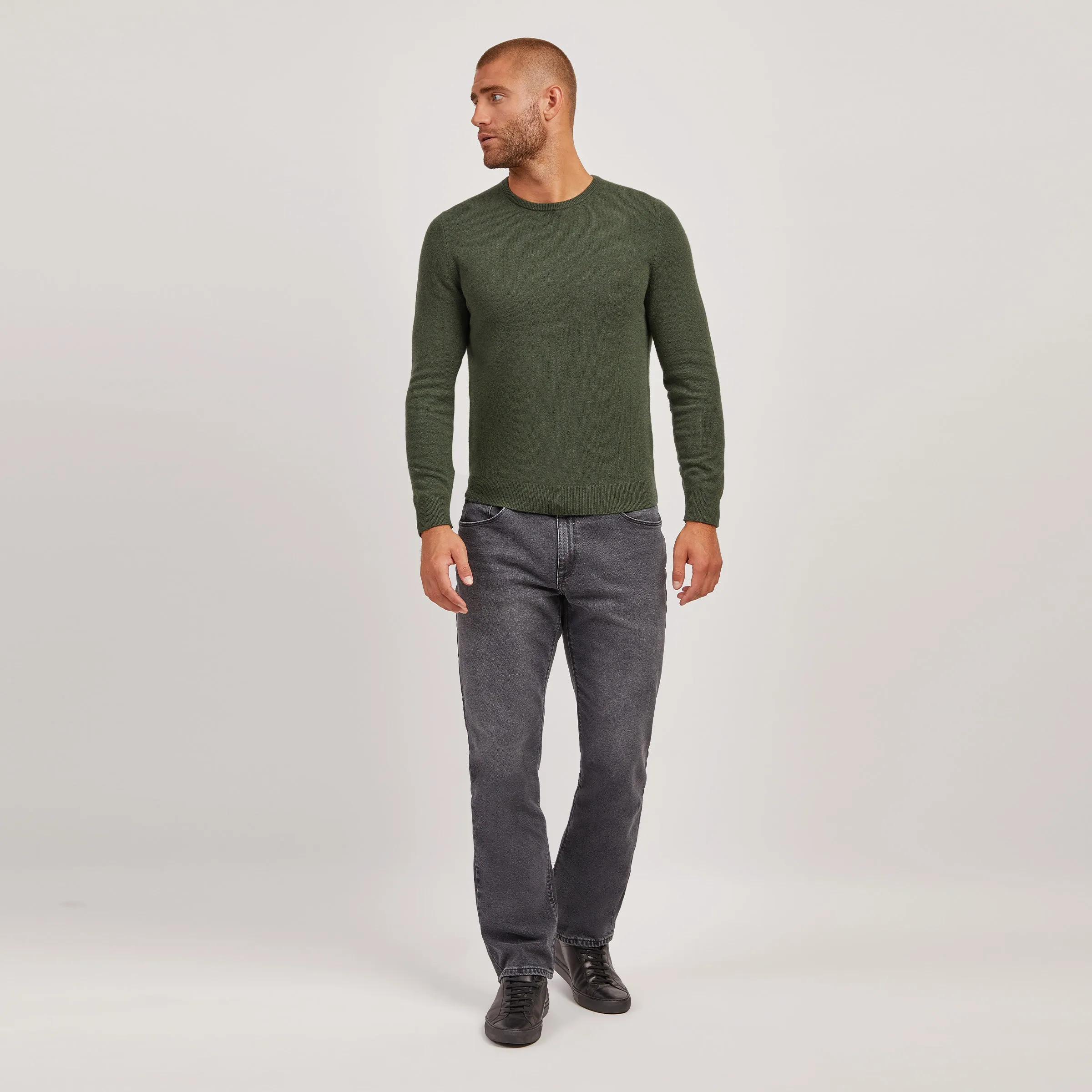 Classic Cashmere Crew Bergen Sweater