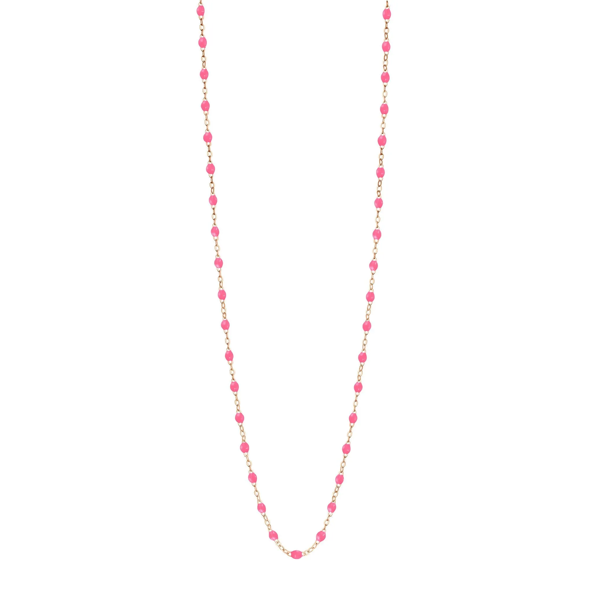 Classic Gigi Pink sautoir, Rose Gold, 34