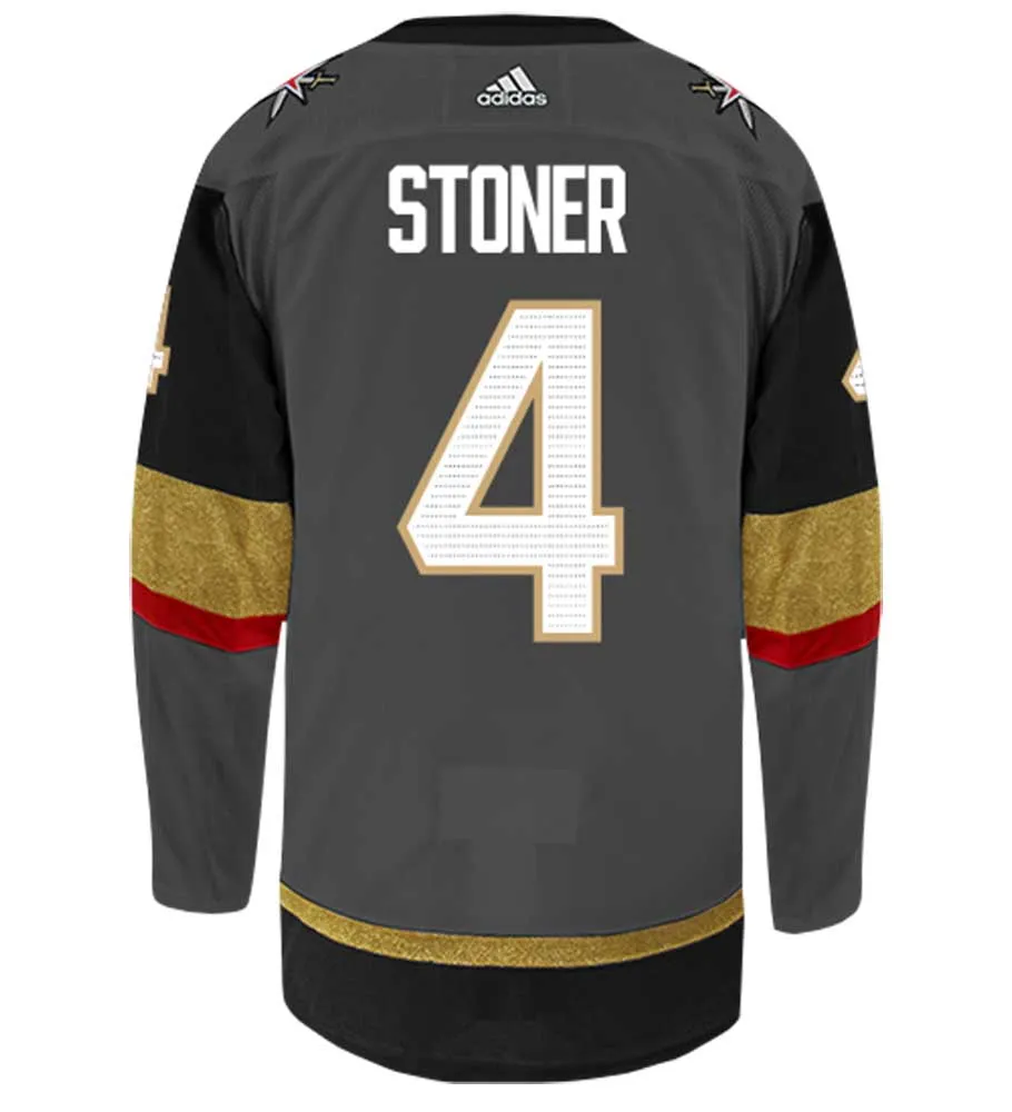 Clayton Stoner Vegas Golden Knights Adidas Authentic Home NHL Hockey Jersey     