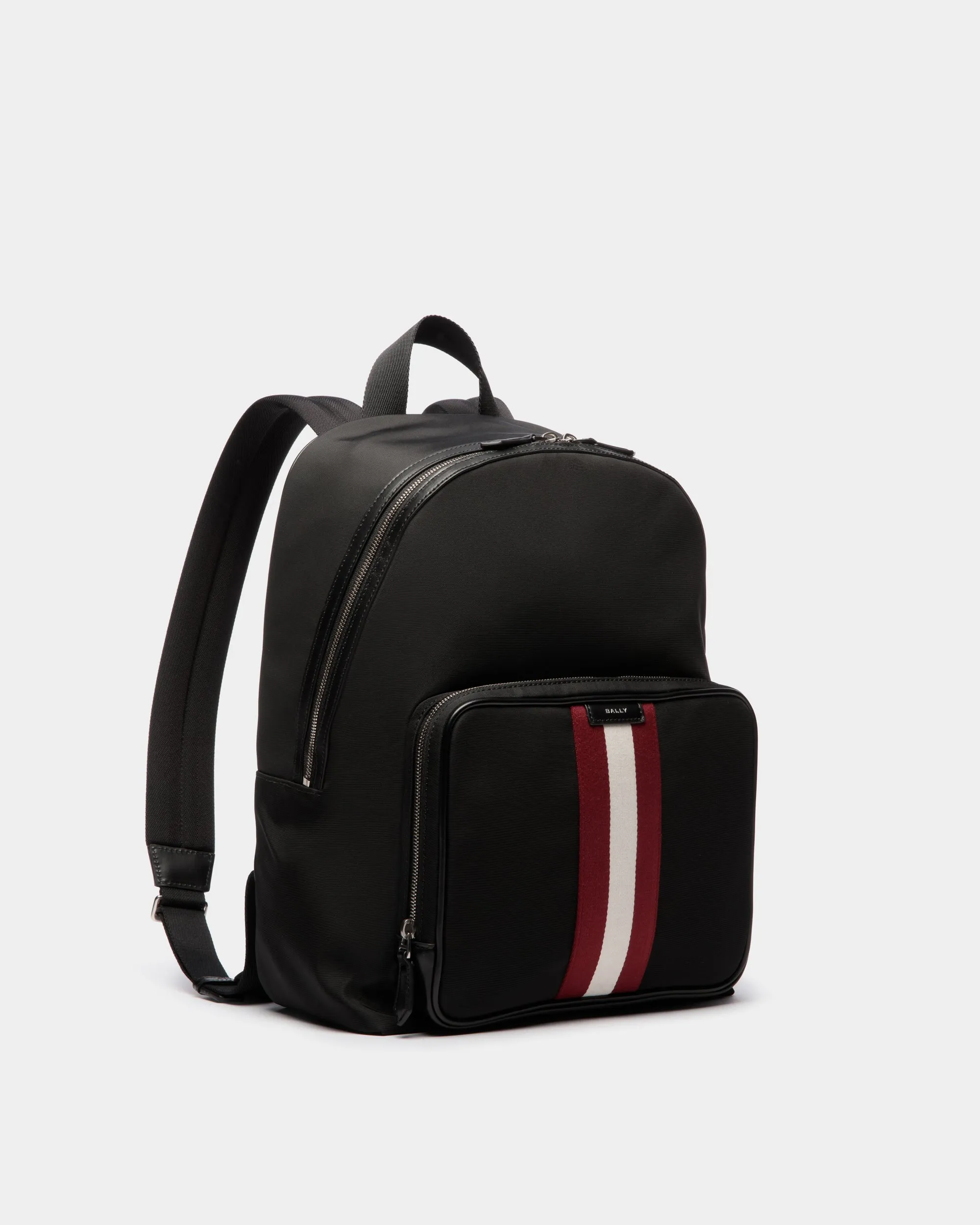 Code Backpack In Black Nylon