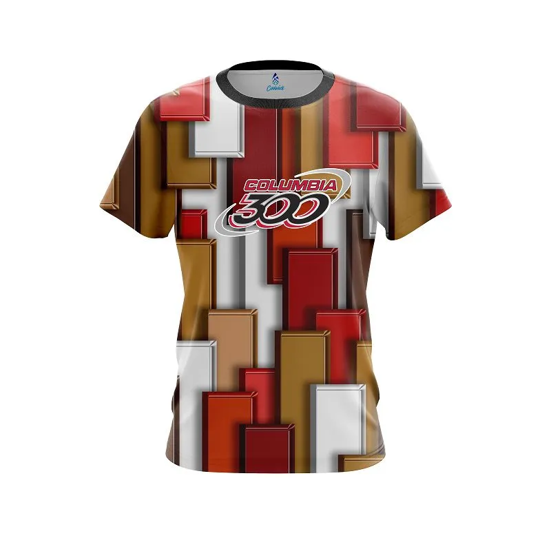 Columbia 300 Stacker  CoolWick Bowling Jersey