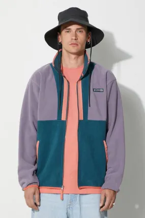 Columbia M Backbowl FZ Fleece Res turquoise color 2053853
