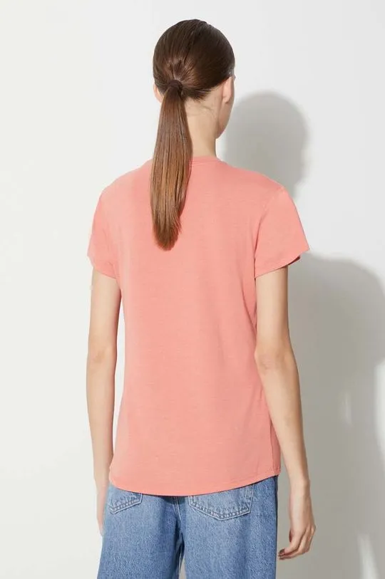 Columbia sports t-shirt Sun Trek orange color