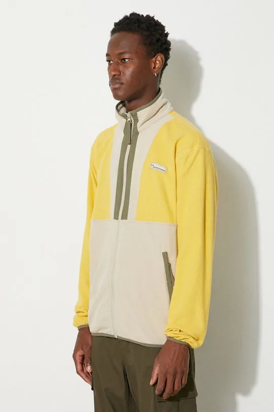 Columbia sweatshirt men's yellow color