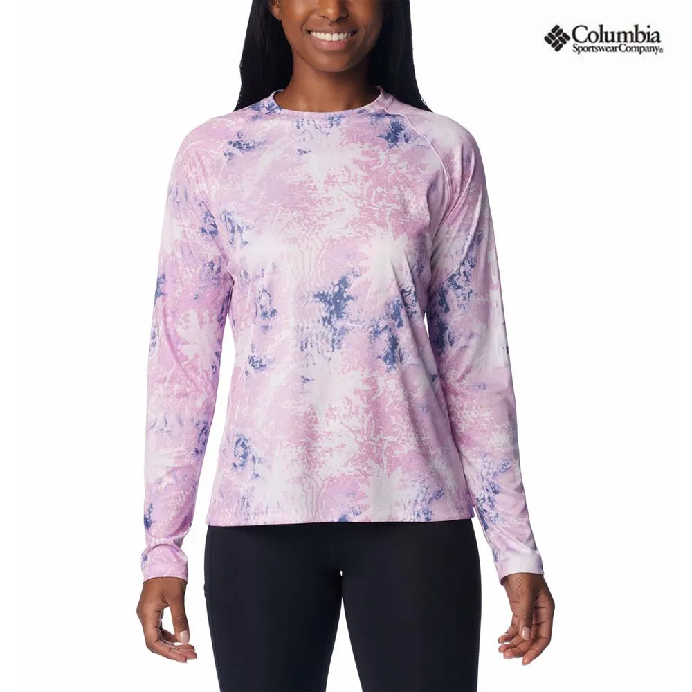 Columbia Women's Super Tidal Tee Long Sleeve - Bluebell Digishores