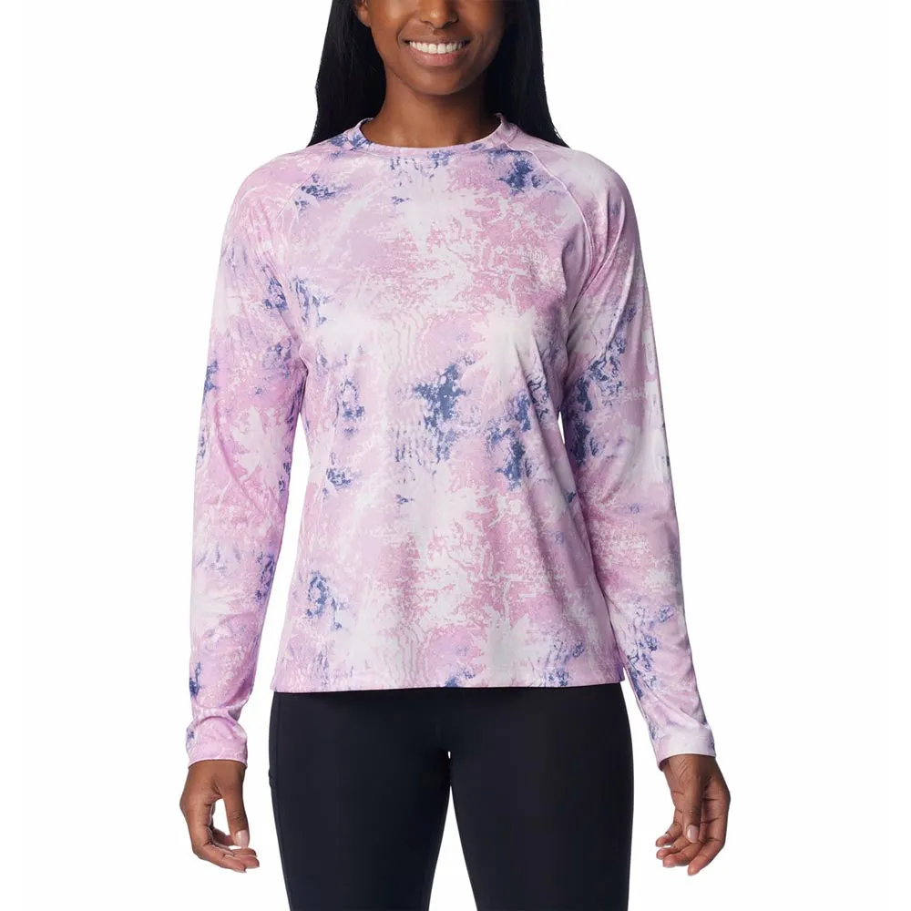 Columbia Women's Super Tidal Tee Long Sleeve - Bluebell Digishores