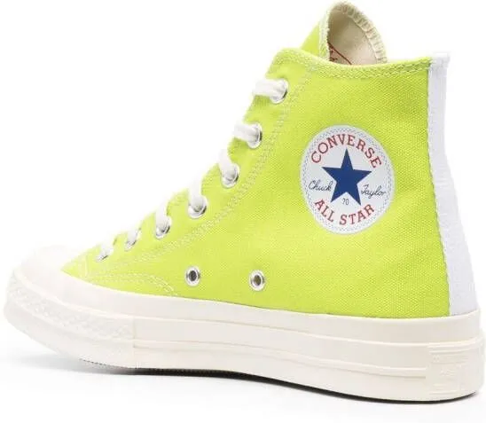 Comme Des Garçons Play x Converse Chuck 70 high-top sneakers Green