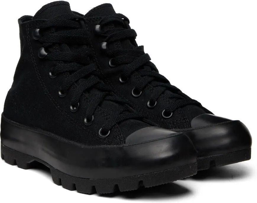 Converse Black Chuck Taylor All Star Lugged High Sneakers