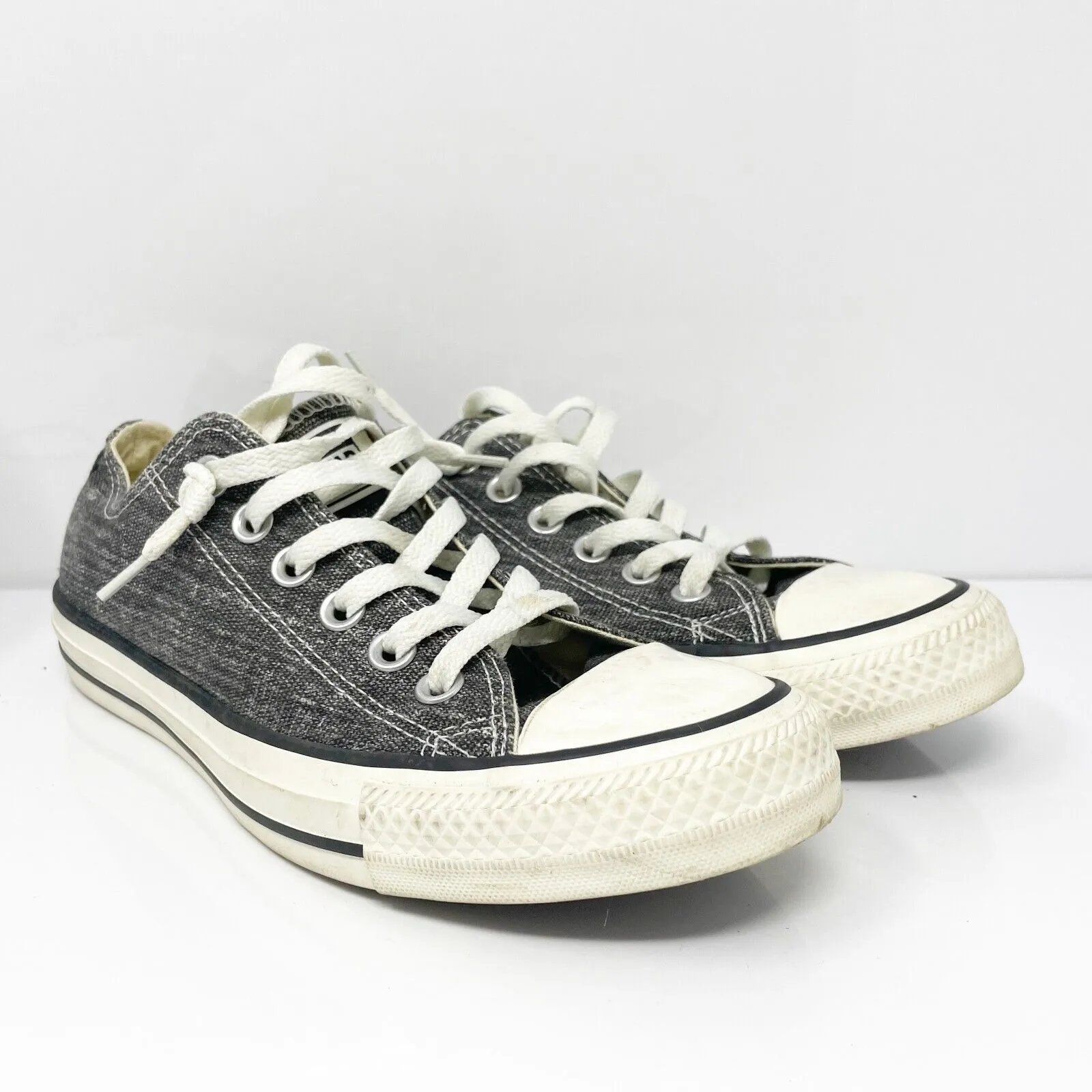 Converse Unisex CTAS OX 147037F Black Casual Shoes Sneakers Size M 5 W 7