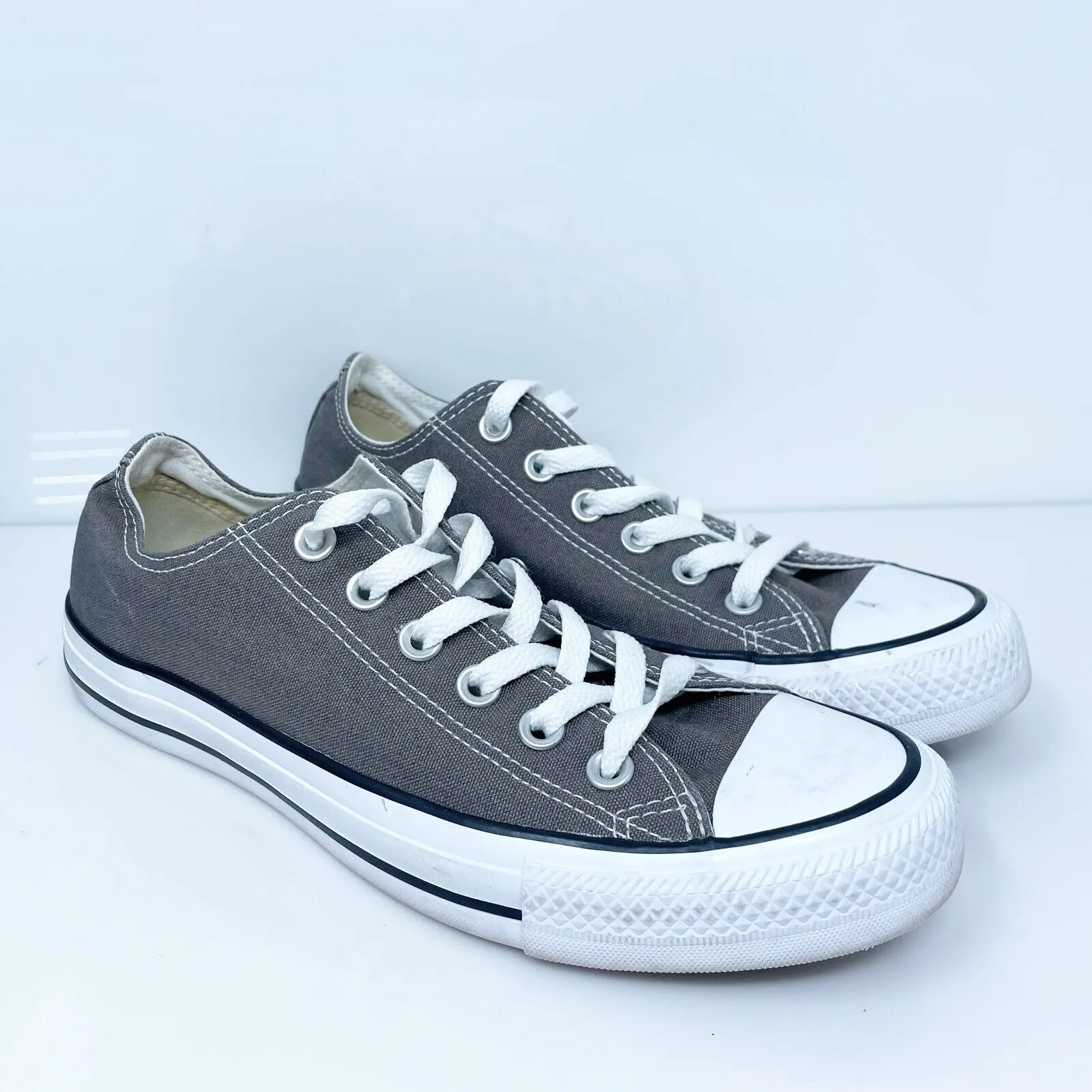 Converse Unisex CTAS Ox 1J794 Gray Casual Shoes Sneakers Size M 6.5 W 8.5