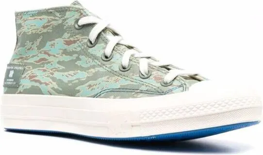 Converse x UNDEFEATED Chuck 70 Mid sneakers Green