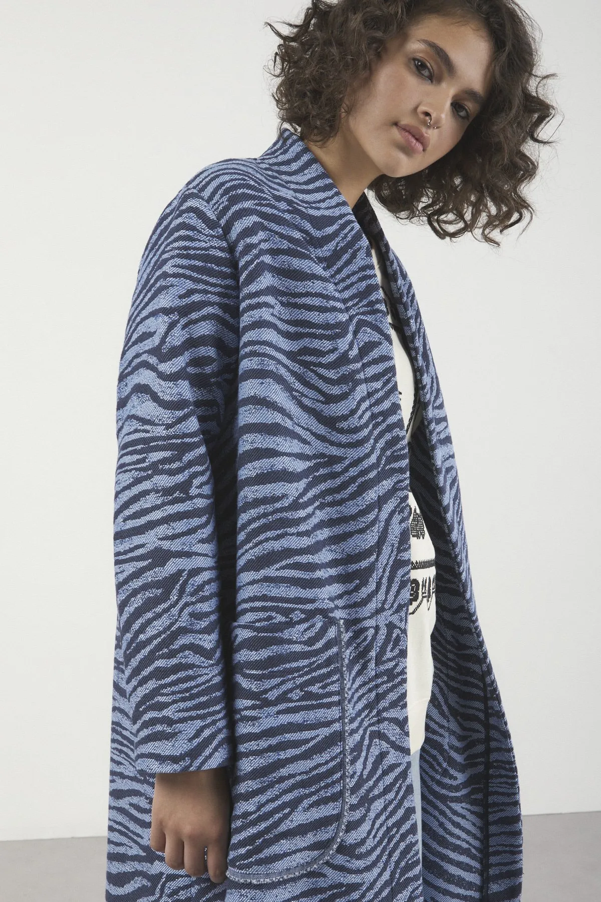 Cotton blend jacket