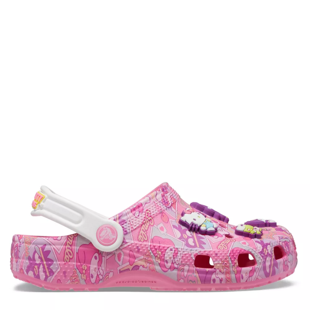 CROCS  GIRLS LITTLE-BIG KID HELLO KITTY CLASSIC CLOG