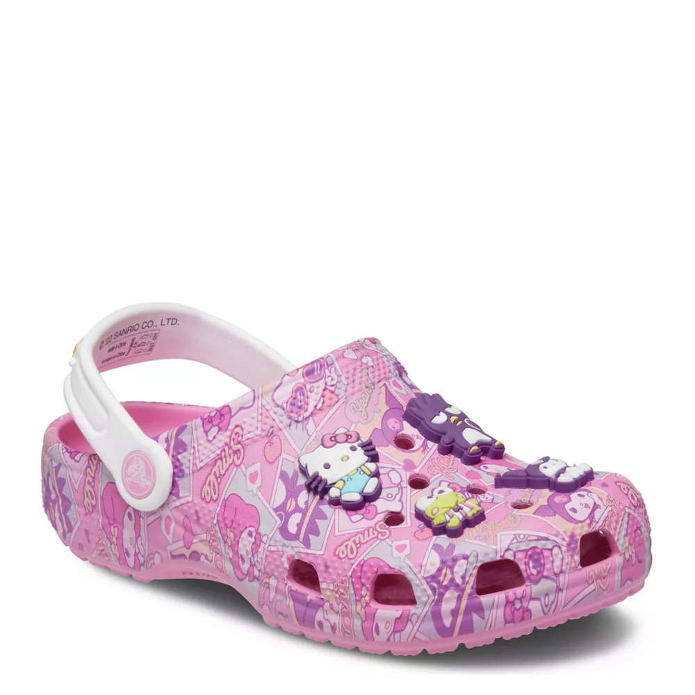 CROCS  GIRLS TODDLER HELLO KITTY CLASSIC CLOG