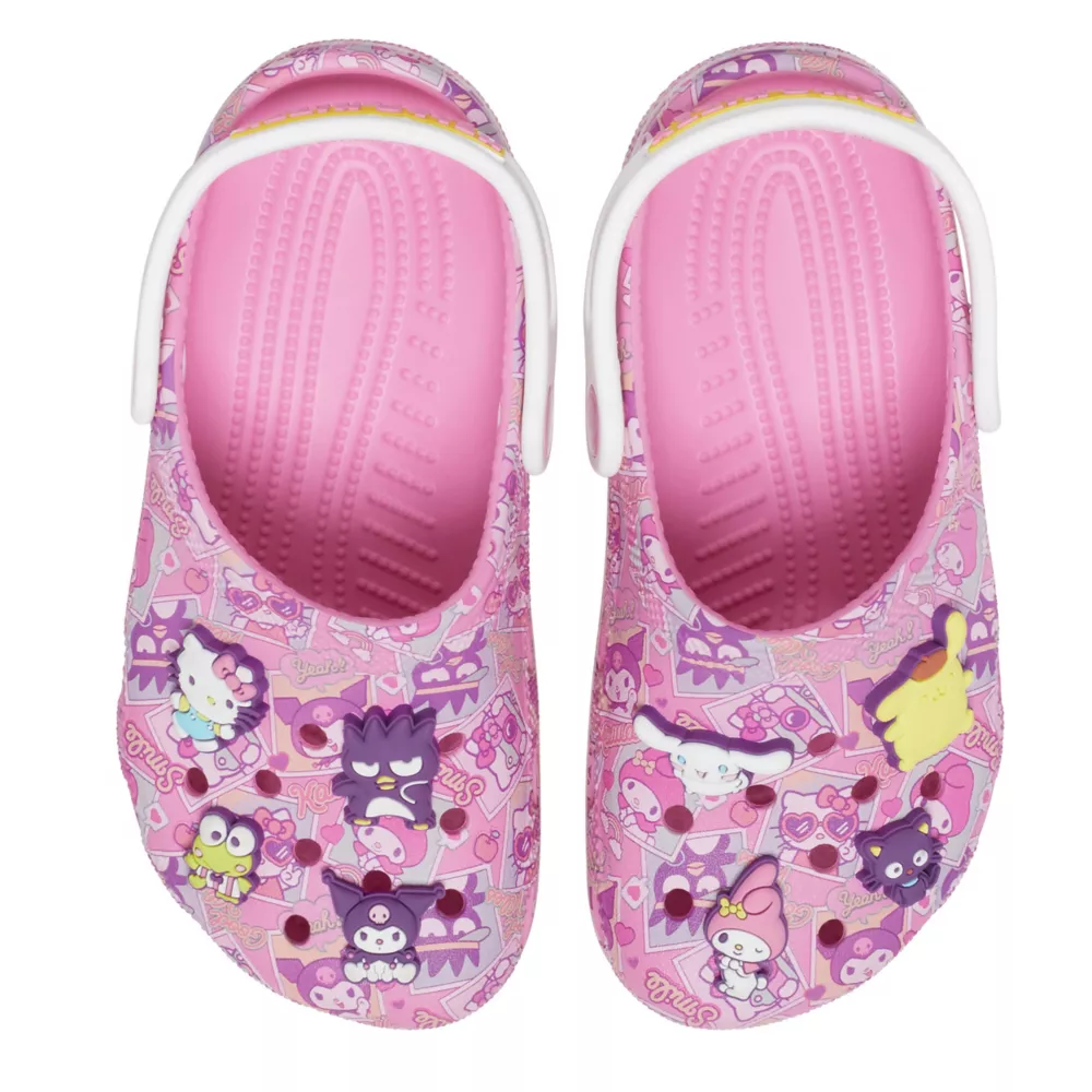 CROCS  GIRLS TODDLER HELLO KITTY CLASSIC CLOG