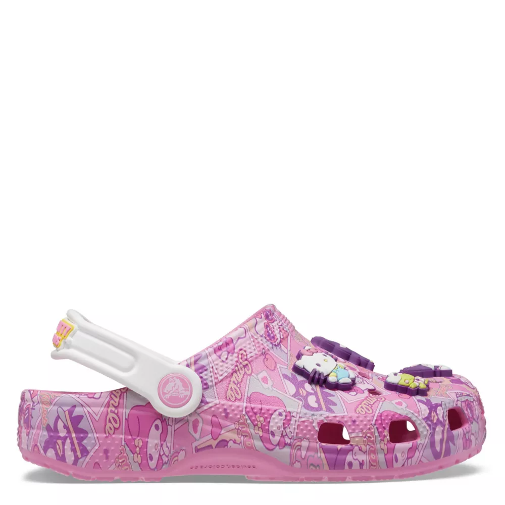 CROCS  GIRLS TODDLER HELLO KITTY CLASSIC CLOG