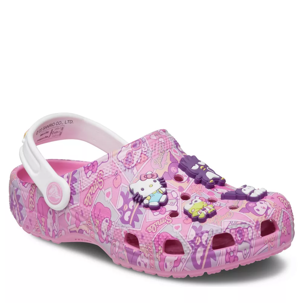 CROCS  WOMENS HELLO KITTY CLASSIC CLOG