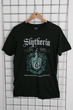 Daisy Street Licensed Relaxed T-Shirt With Harry Potter 'Slytherin' Crest Print