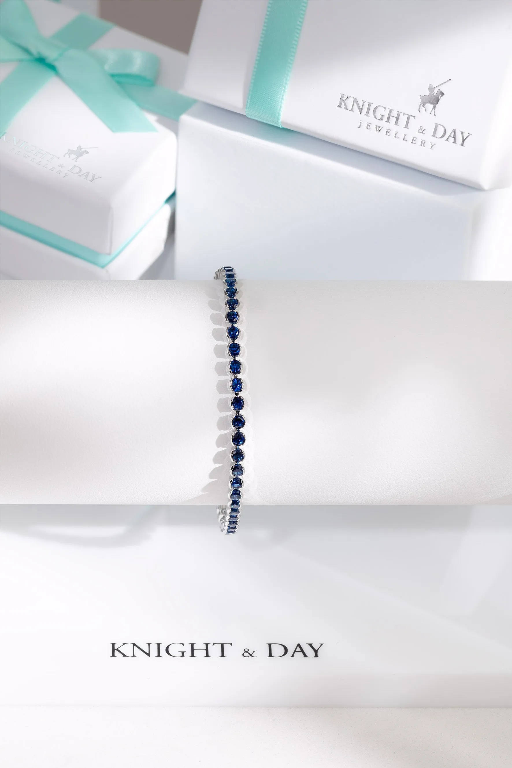 Dakota Sapphire Tennis Bracelet